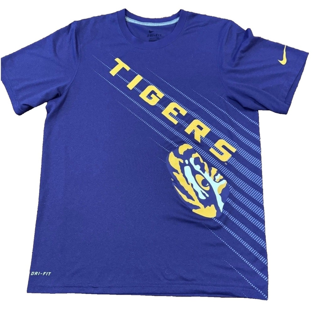 Unisex Nike Dri-Fit | Soft LSU T-Shirt | Sz Small